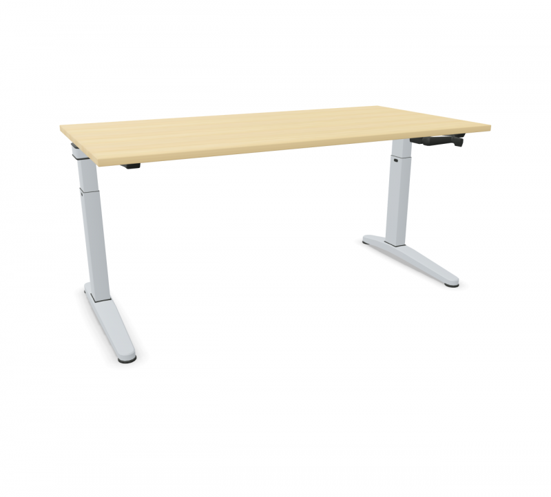 Ology Schreibtisch höhenverstellbar von Steelcase